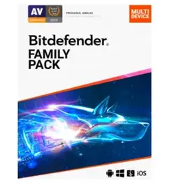 Antivirus Bitdefender Family Pack, 1 an, 15 dispozitive, Retail