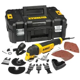 Unealta multifunctionala oscilanta DeWalt DWE315KT, Cu 37 Accesorii + Valiza Profesionala TSTAK