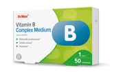 Dr. Max Vitamin B Complex Medium, 30 comprimate