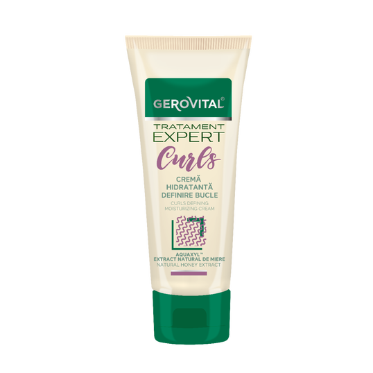 Crema hidratanta pentru definire bucle Tratament Expert, 150ml, Gerovital