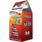 Set 24 Baterii Panasonic Alkaline Pro Power, AA