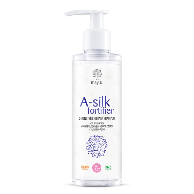 Sampon profesional fara Sulfiti/SLS A-silk Fortifiere, 200ml, Mayie