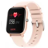 Smartwatch Maxcom FW35 Aurum, ecran TFT 1.4”, bratara TPU, Bluetooth, IP67, Android / iOS (Roz/Auriu)
