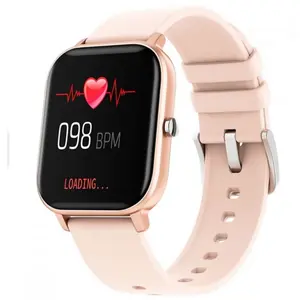 Smartwatch Maxcom FW35 Aurum, ecran TFT 1.4”, bratara TPU, Bluetooth, IP67, Android / iOS (Roz/Auriu)