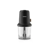 Tocator Tefal Eco respect MQ80E838, 500W, 3 functii, 2 lame, Capacitate 500ml, Negru