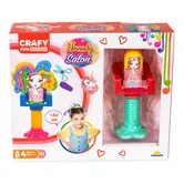 Set de coafat din plastilina, Crafy, 15 piese