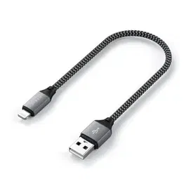 Cablu USB, Lightning, Satechi, compatibil cu Apple, 0.25 m