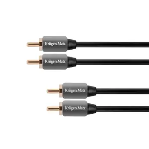 Cablu 2 x RCA - 2 x RCA 1.8 m Krüger&Matz