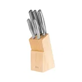 Set 5 cutite inox de bucatarie cu suport Teesa TSA0204