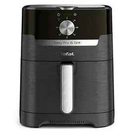 Friteuza Tefal Easy Fry & Grill EY501815, 1400W, Functie grill, Temperatura ajustabila, Capacitate 4.2L (Negru/Argintiu)