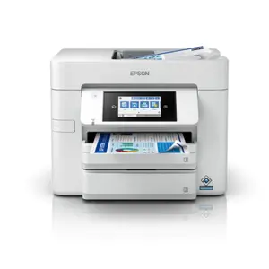 Multifunctional Epson WorkForce Pro WF-C4810DTWF, InkJet, Color, Format A4, Duplex, Retea, ADF, Wi-Fi, Fax, Touchscreen (Alb)
