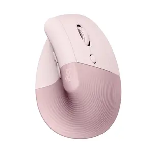 Mouse Wireless Logitech Lift Vertical Ergonomic, Bluetooth, 4000 DPI (Roz)