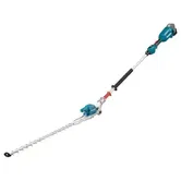 Trimmer/foarfeca de tuns gard viu la inaltime pe acumulator Makita DUN500WZ,18 V,motor fara perii,lungime lama 50 cm,diametru maxim taiere 23.5 mm,3 trepte de viteza,lama pliabila si reglabila in 6 pozitii,fara incarcator si acumulator in setul de livrare