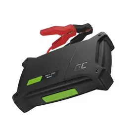 Robot de pornire Green Cell Powerboost 16000mAh 2000A Powerbank Jump Starter Auto 12V acumulator extern, Lanterna IP 64, Power Delivery 60W, Carcasa Protectie