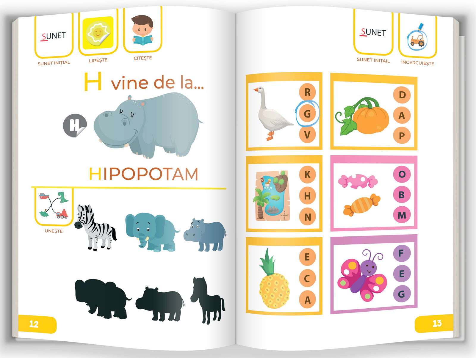 Activitati pentru invatarea literelor |