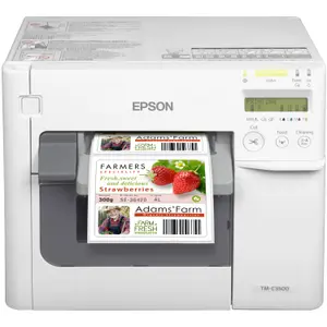 Imprimanta de etichete color Epson ColorWorks TM-C3500, USB, Retea