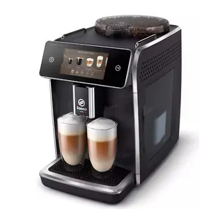 Espressor automat Saeco SM6680/00, 1500 W, 15 Bar, 1.8 L, 300 g (Negru/Argintiu)