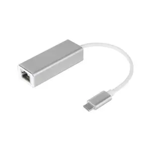 Placa de retea Kruger&Matz KM1247, USB tip C - RJ45, LAN gigabit 10/100/1000 Mb