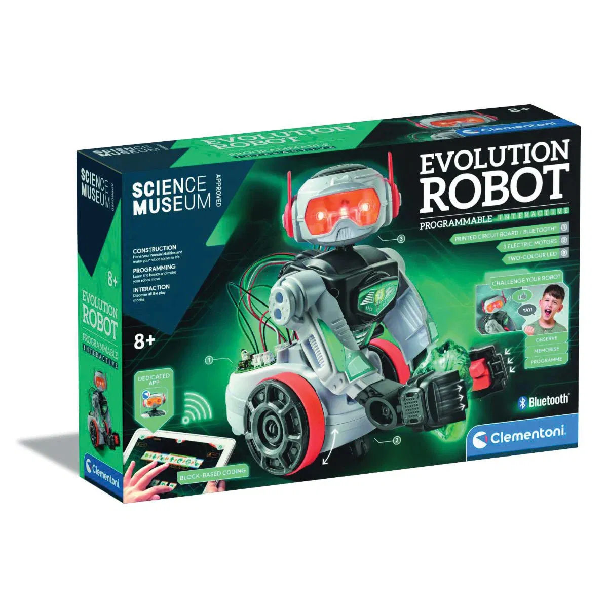 Kit de constructie, Clementoni, Science Museum, Robot Interactiv