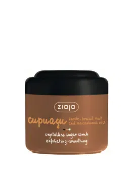Crema exfolianta Ziaja, cu zahar si unt de cupuacu, 200 ml