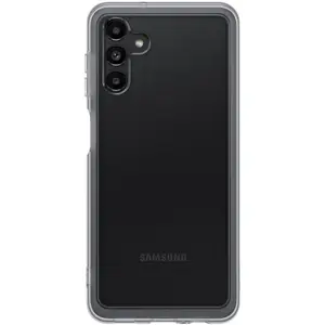 Husa de protectie Samsung Soft Clear Cover EF-QA136TBEGWW, pentru Samsung Galaxy A13 5G (Negru)