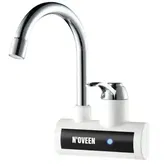 Robinet electric Noveen IWH150, pentru incalzit apa, 3600 W, montare pe perete (Alb)