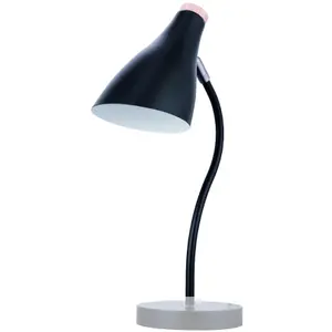 Lampa de birou Maxcom ML111 Tromso, E27, 40W, 100-240V (Negru)