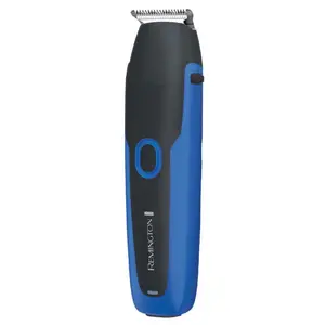 Aparat de tuns Remington WeTech BHT6256, Acumulator, Autonomie 60 minute, Rezistent la apa, 2 capete (Negru/Albastru)