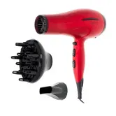 Uscator de par Camry Premium CR 2253, 2400 W, 2 Trepte de viteza, 3 Nivele de temperatura (Rosu)