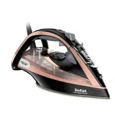 Fier de calcat Tefal Ultimate Pure FV9845, 3100 W, 260 g/min (Negru/Auriu)