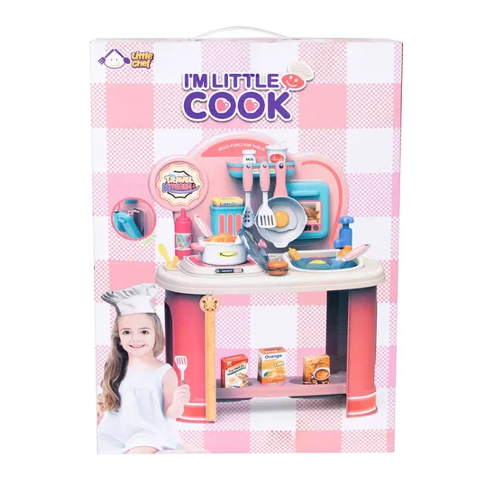 Set de bucatarie cu accesorii, Little Chef, 22 piese