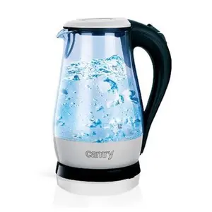 Fierbator de apa Camry CR 1251W, 1.7 L, 2200 W (Negru/Transparent)