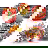 Figurina dinozaur in ou, Smashers, Mini Light Up Dino, Gri, 13 cm