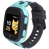 Smartwatch Canyon Sandy KW-34, ecran 1.44", Bluetooth, GPS, Curea Silicon, slot nano SIM (Albastru)