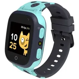 Smartwatch Canyon Sandy KW-34, ecran 1.44", Bluetooth, GPS, Curea Silicon, slot nano SIM (Albastru)