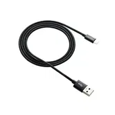 Cablu de date Canyon CNE-CFI3B, USB - Lightning, 1m (Negru)