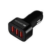 Incarcator auto Canyon CNE-CCA06B, 3 x USB, 3.1A (Negru)