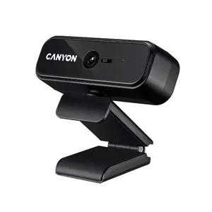 Camera Web Canyon CNE-HWC2N, 1080p, USB 2.0 (Negru)