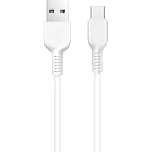 Cablu de date Hoco X20 Flash, USB - USB Type-C, 1m, 2A, Alb