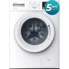Masina de spalat Tesla WF81492M, 8 kg, 1400 rpm, Display LED, Clasa B (Alb)