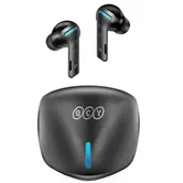 Casti True wireless QCY G1, Noise Cancelling, Rezistent la apa (Gri)