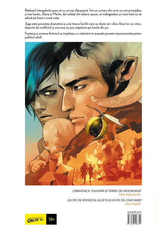 Saga - Volumul 1 | Brian K. Vaughan