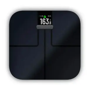 Cantar inteligent Garmin Index S2, Wi-Fi, 180 kg (Negru)
