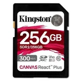 Card de memorie Kingston Canvas React Plus SDXC, 256GB, UHS-II U3, Clasa 10, V90