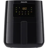 Friteuza fara ulei Philips Airfryer Essential Collection compact digital, capacitate 4.1 L, afisaj digital, 7 setari presetate (cartofi congelati, carne, peste, functie de mentinere la cald si multe altele), Curatare usoara