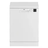 Masina de spalat vase Beko DVN06430W, 14 seturi, 6 programe, Clasa D, Automatic Door Opening, AutoGlassShield, 60 cm (Alb)