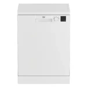 Masina de spalat vase Beko DVN06430W, 14 seturi, 6 programe, Clasa D, Automatic Door Opening, AutoGlassShield, 60 cm (Alb)