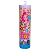 Papusa surpriza Barbie, Color Reveal Rainbow, 6 surprize, HRK06