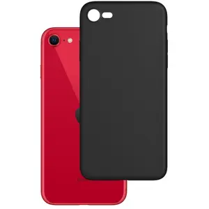 Husa de protectie 3MK Matt Case pentru iPhone SE 2020 / iPhone 8 / iPhone 7, TPU, Negru