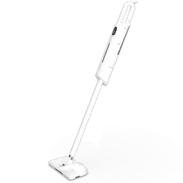 Mop cu aburi AENO SM1, 1200W, 110 °C, rezervor 380mL, autonomie 35 minute (Alb)